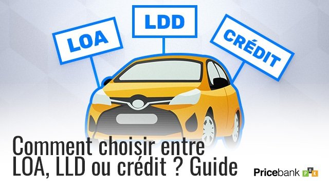 Crédit auto, LOA, LLD : quelles différences ?